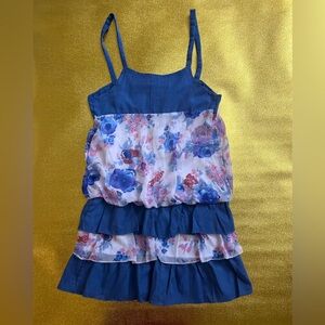 Zara Kids Navy and Floral Dress